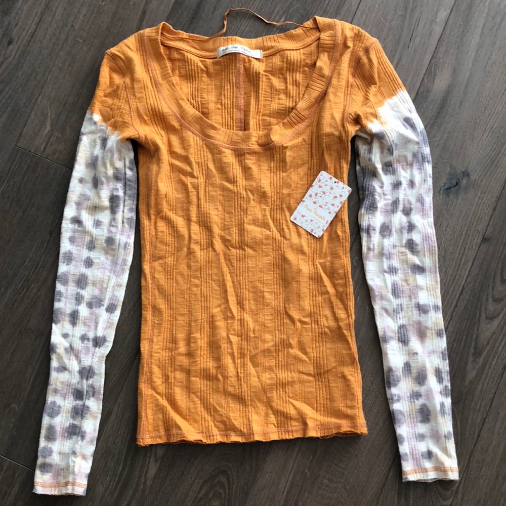 Free people long sleeve shirt